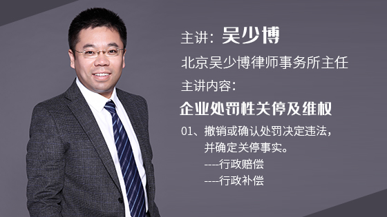 企业处罚性关停及维权_吴少博视频